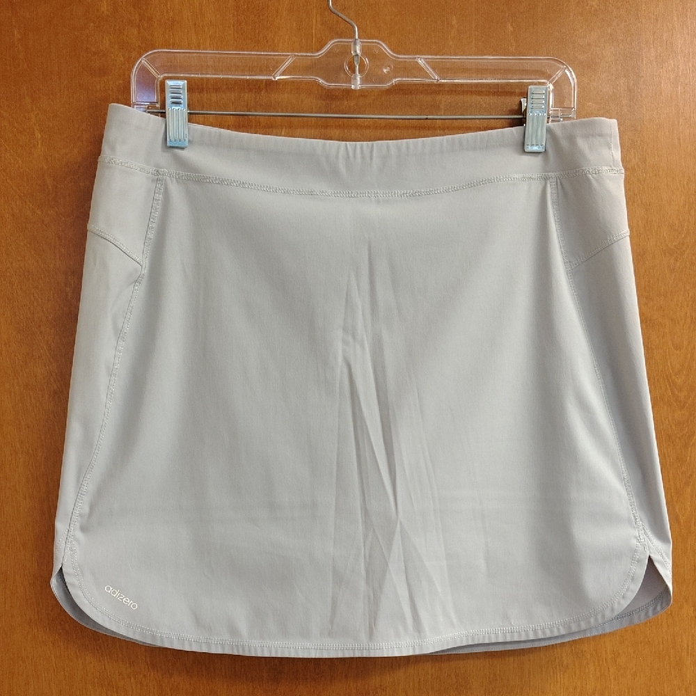 Adidas Adizero Light Gray Skort